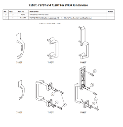 715DT, 717DT and 718DT For Rim & SVR Devices